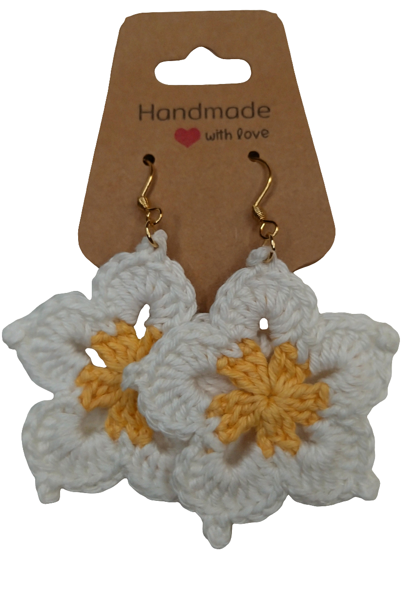 Boucles d'oreilles fleur