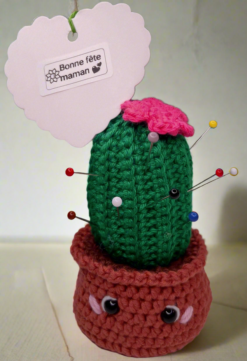 Petit cactus pic épingles parfumé