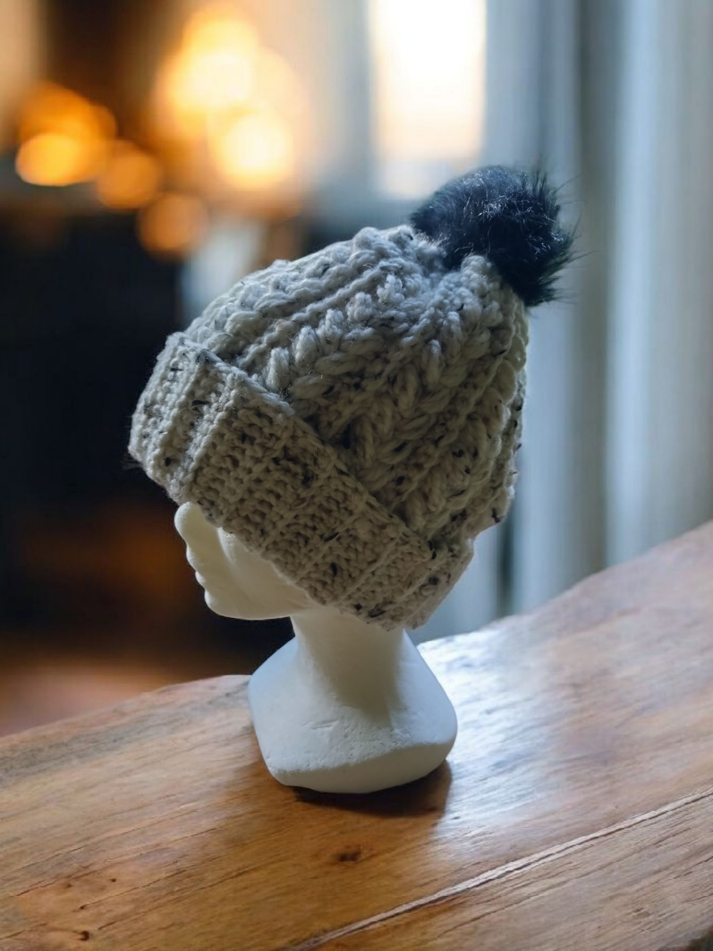 Bonnet mixte " épi de blé"