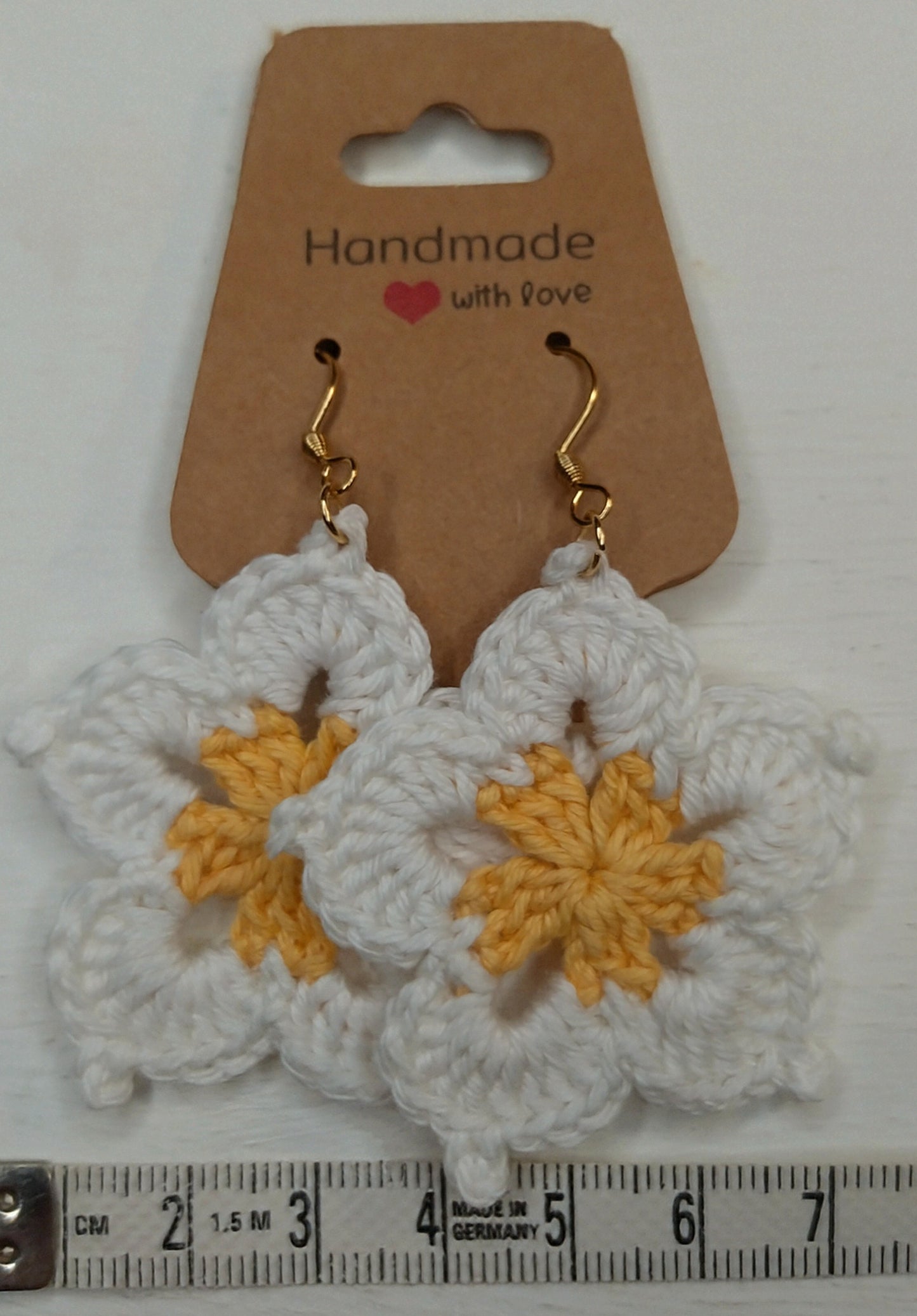 Boucles d'oreilles fleur