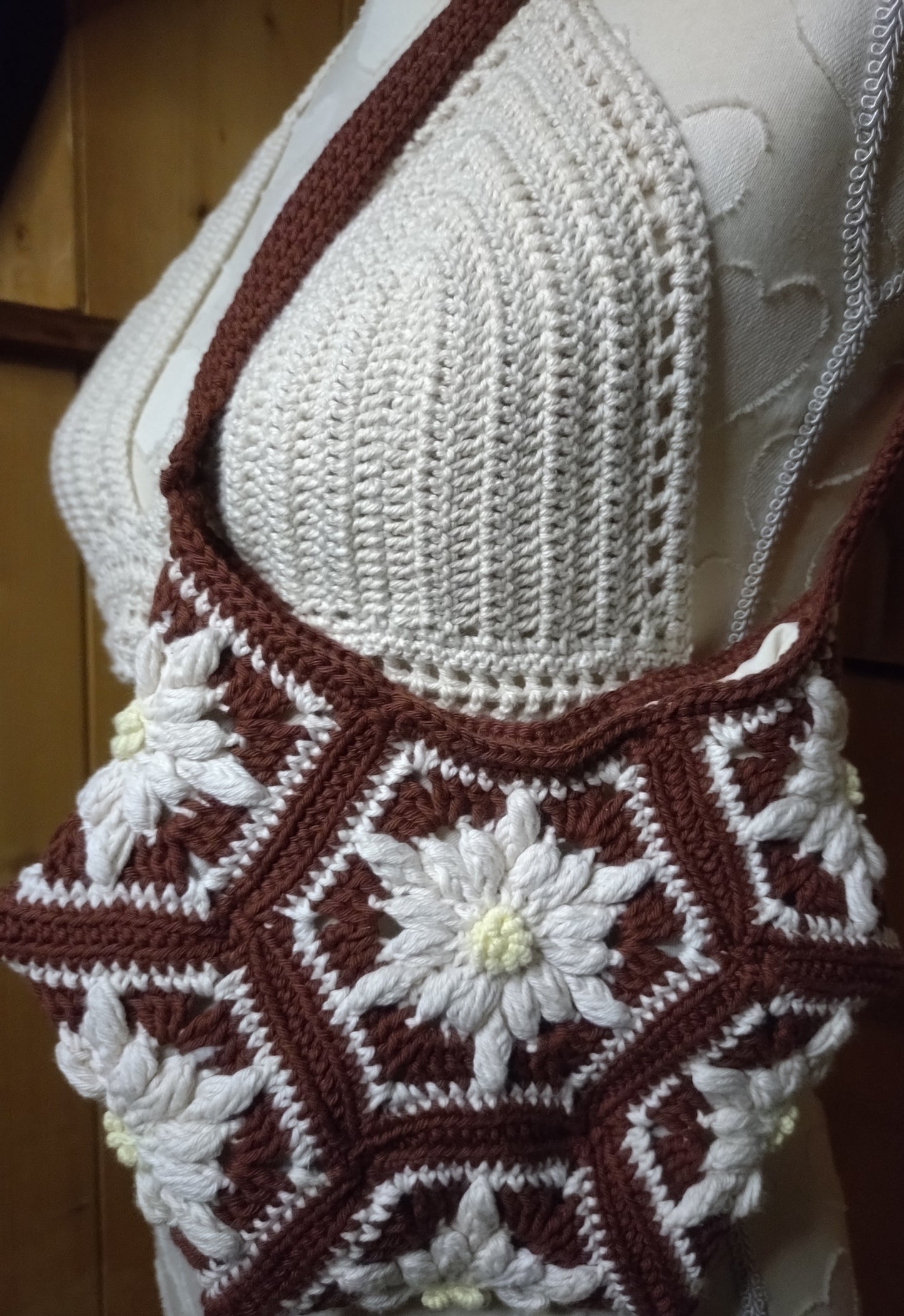 Sac au crochet "Edelweiss"
