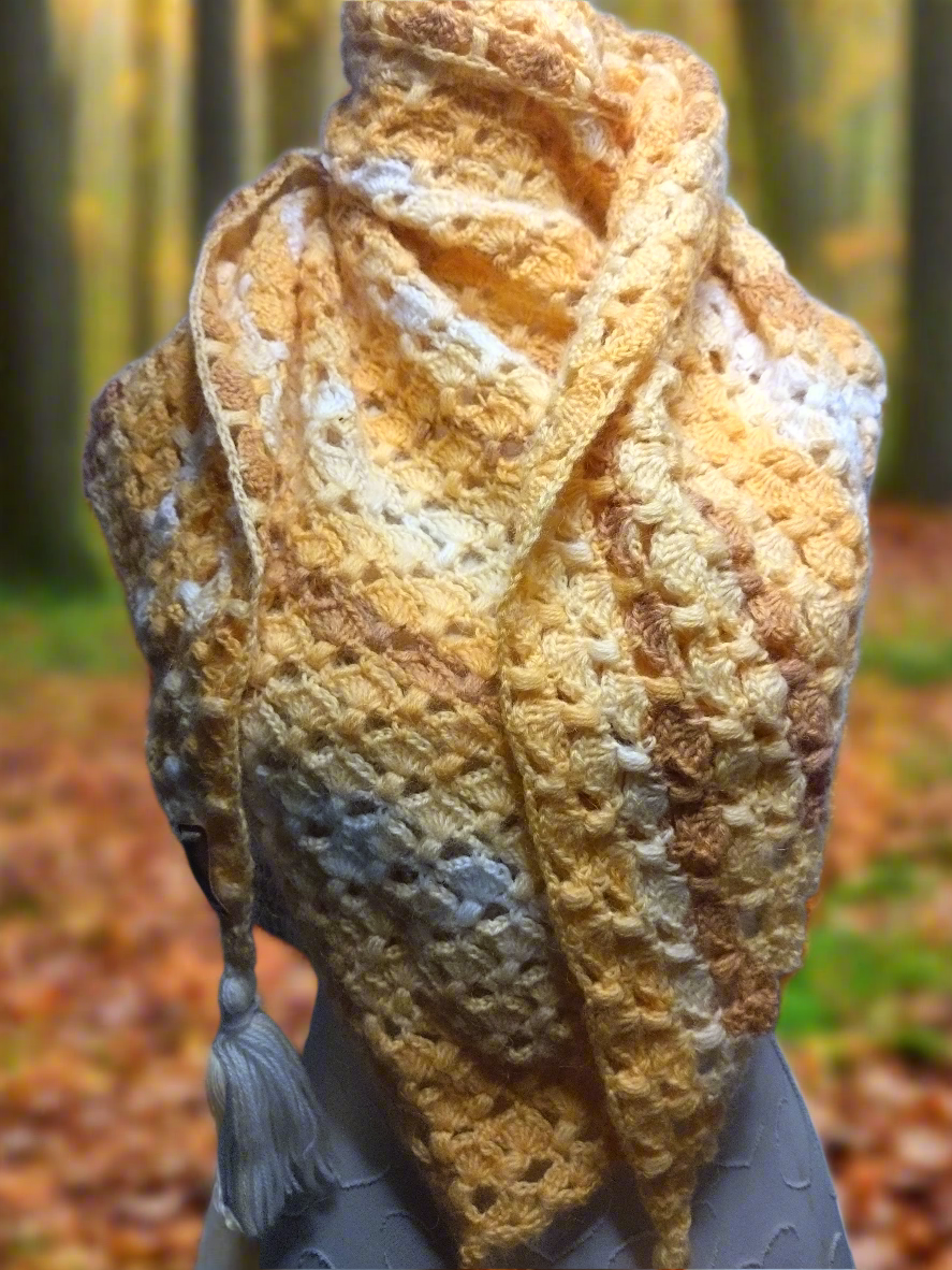 Châle/chèche Chanterelles