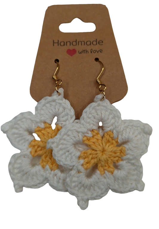 Boucles d'oreilles fleur