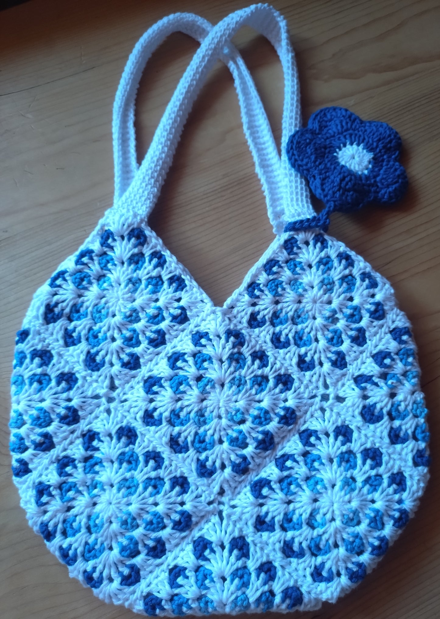 Sac au crochet "granny printemps"