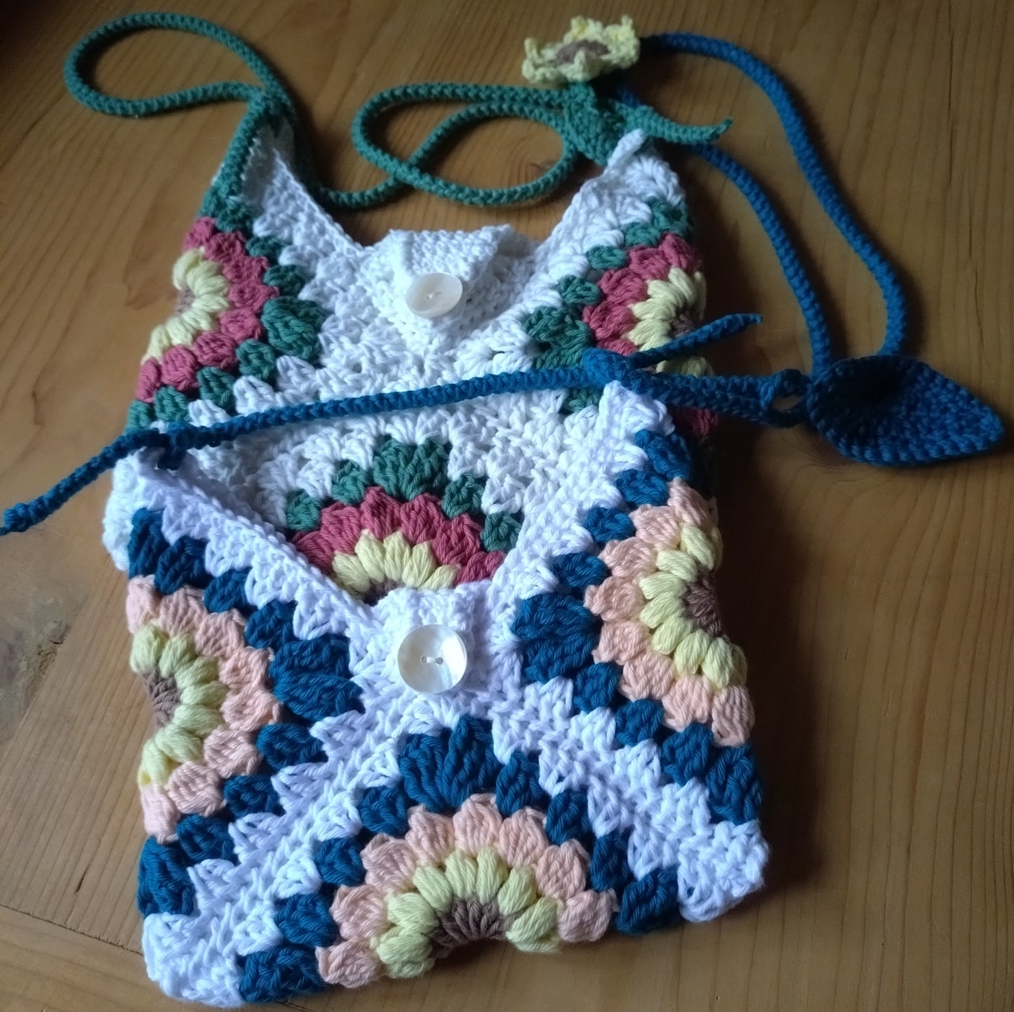 Mini Sac à Main/pochette "Éclat de Tournesol" – 100 % Coton