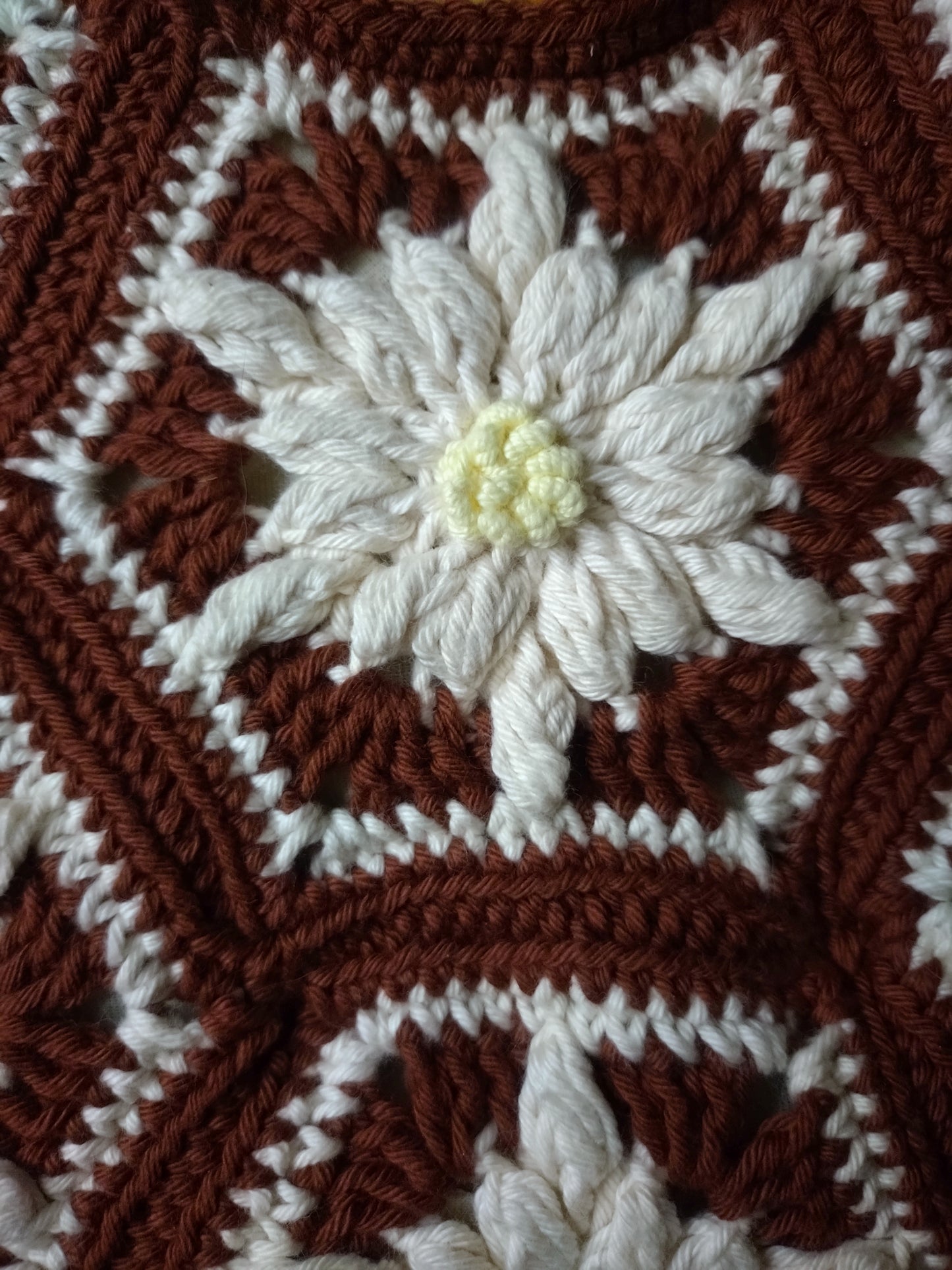 Sac au crochet "Edelweiss"