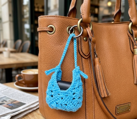 Mini sac à main porte clés pour écouteurs sans fil