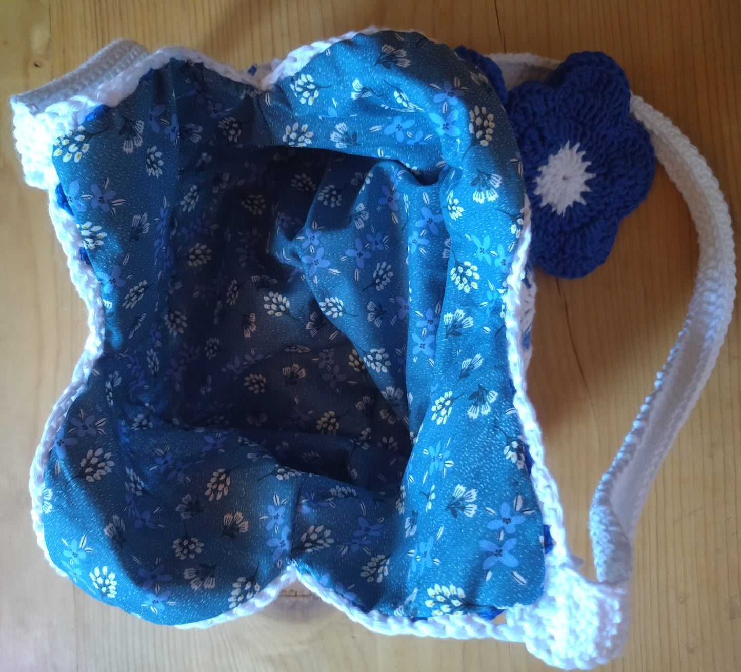 Sac au crochet "granny printemps"