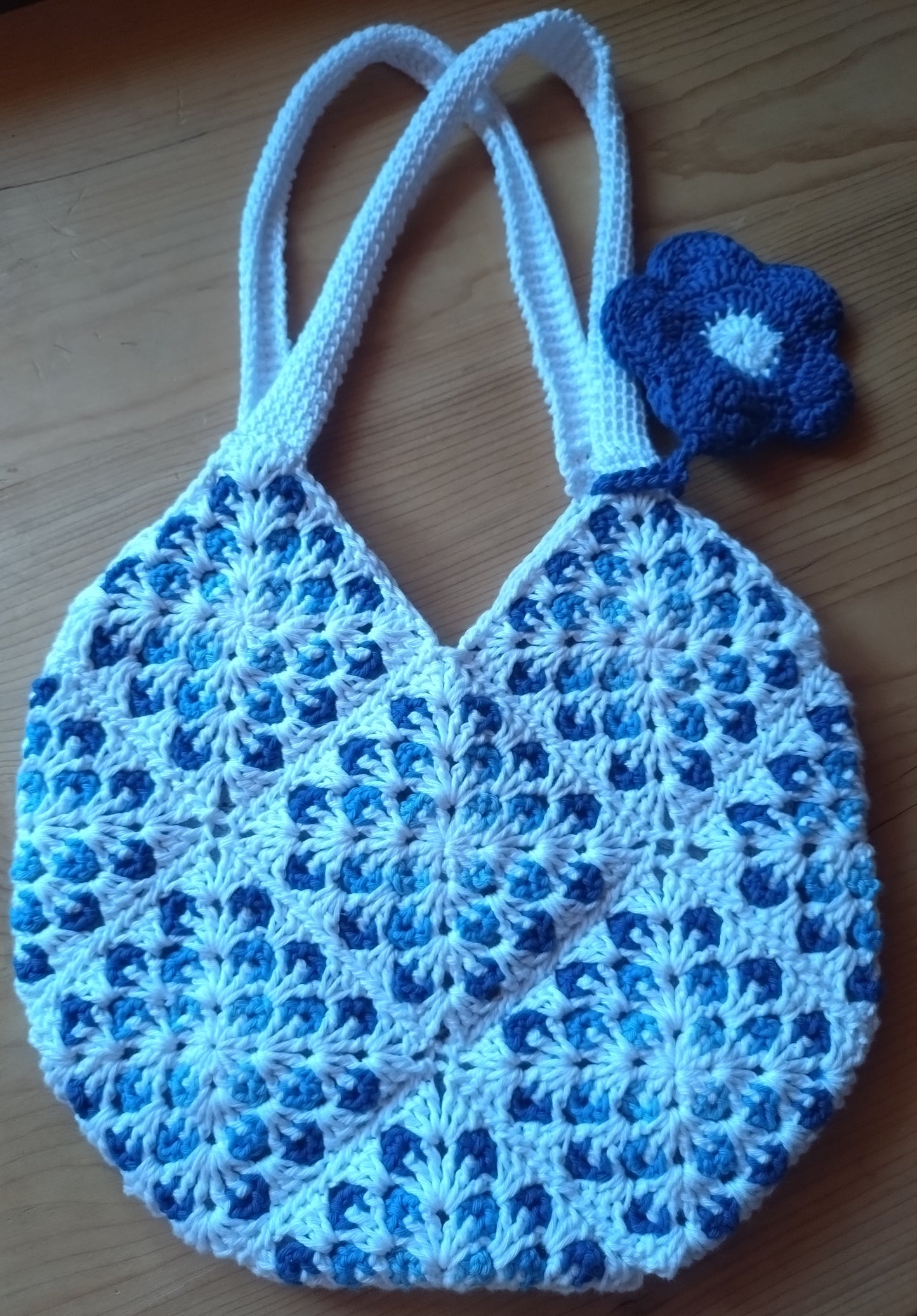 Sac au crochet "granny printemps"