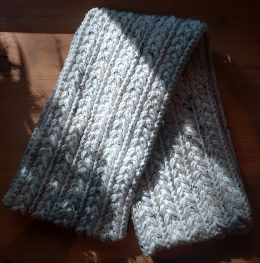 Écharpe snood mixte "épi de blé"
