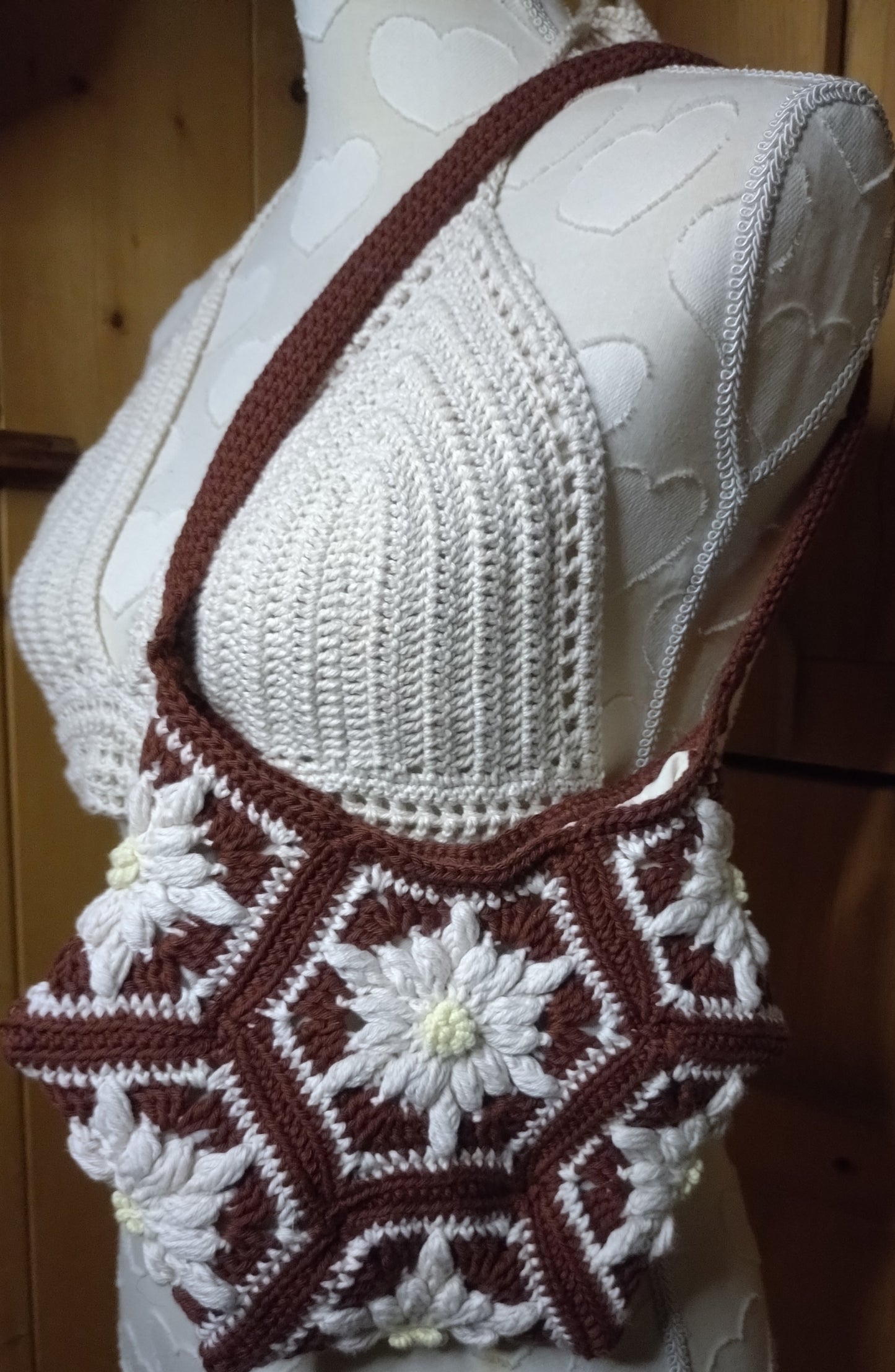 Sac au crochet "Edelweiss"