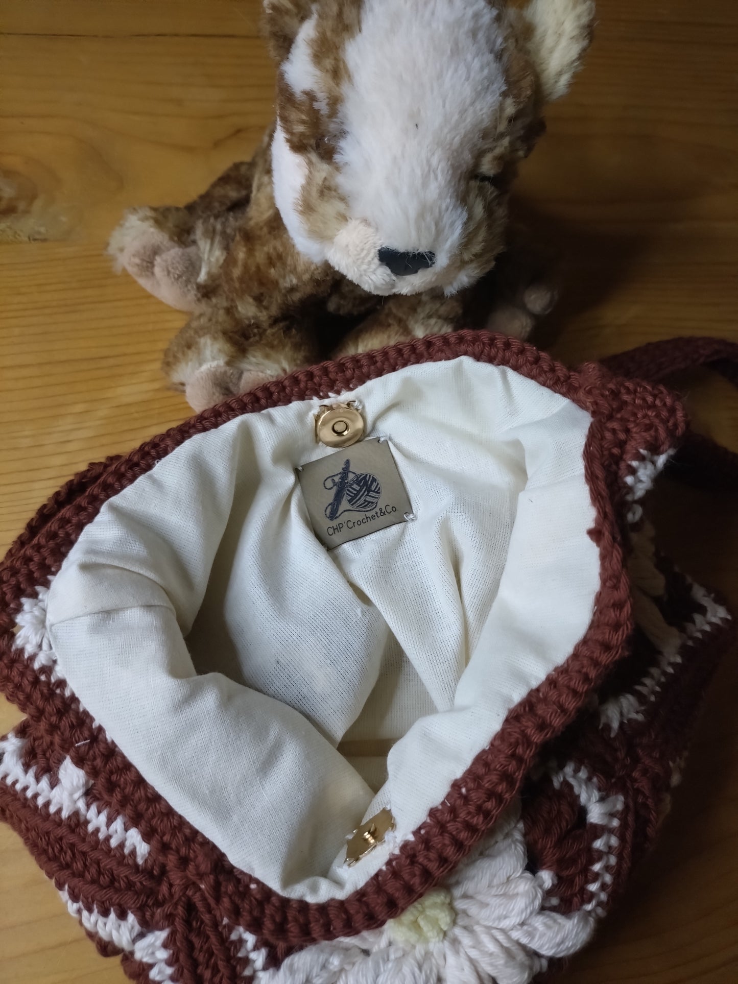 Sac au crochet "Edelweiss"